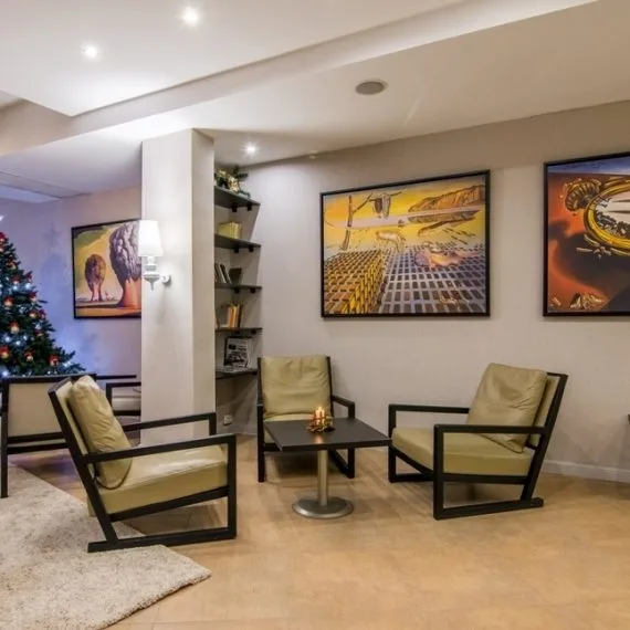 evergreen-hotel-bansko-lobby-bar-christmass-tree