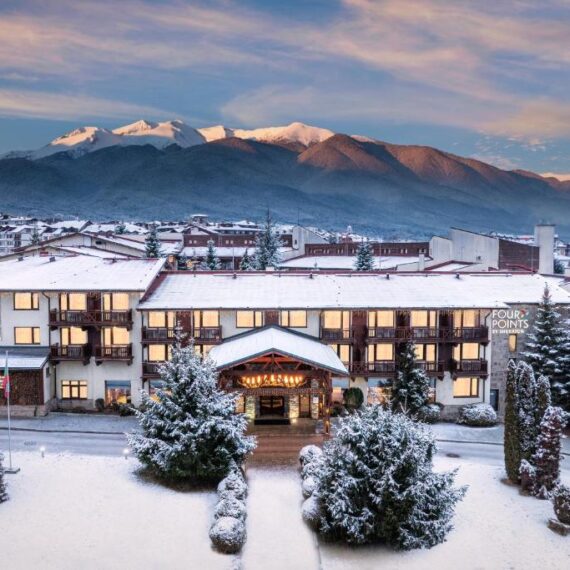 four points sheraton bansko exterior snow