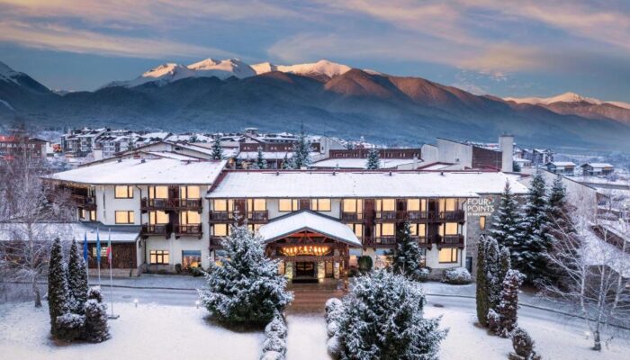 four points sheraton bansko exterior snow